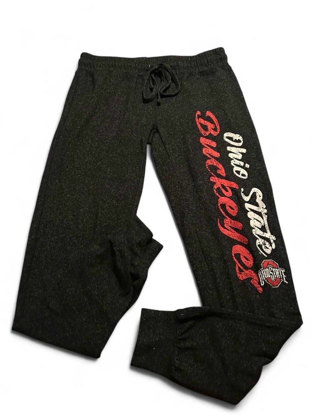 Ohio State Black Graphic Jogger Sweatpants